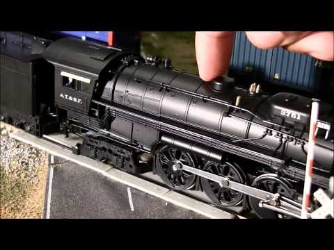 Broadway Limited 4-8-4 Northern #3751 ATSF review (2nd run) HO Scale Paragon 2