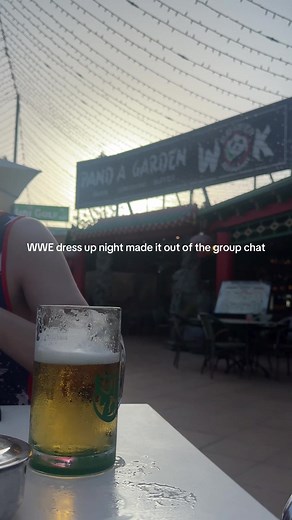 WWE dress up night made it out of the group chat 😂 #wwe #johncena #cmpunk #jeyusowwe #kurtangle #reymysterio #hulkhogan