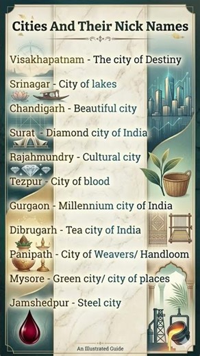 Cities and their nick names