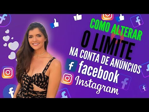 Limite de gastos na conta de anúncios - Instagram e Facebook (Atualizado 2021!)