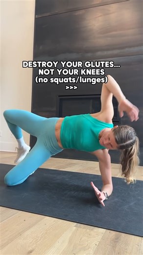 Try this full workout: https://www.nourishmovelove.com/10-minute-at-home-glute-workout/ I’ll never take strong, healthy knees for granted—especially after experiencing a meniscus tear and undergoing knee surgery. If squats and lunges don’t feel good for your knees...these are some of my favorite alternatives! 1️⃣Curtsy Leg Lifts (12 reps/leg) 2️⃣Glute Heel Stamps (12 reps/leg) 3️⃣Frog Pumps (12 reps) ✅DO IT: perform each exercise for the specified number of reps. Repeat x3 sets! #kneeexercises #