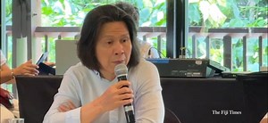 #FijiTimesNews | Shangri- La Yanuca Island Fiji Resort general manager, Francis Lee speaking at the public consultation on the consideration of the Work Care Bill 2025 and Accident Compensation Amendment Bill 2025 held at the resort. #FijiNews #Fiji 🎥 ELENA VUCUKULA | The Fiji Times