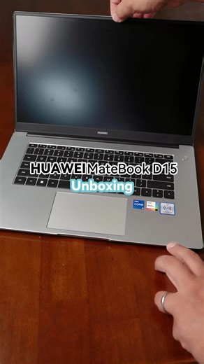 Discover the Exciting Unboxing of HUAWEI MateBook D15