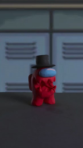 2.5K views · 52 reactions | Shocking Among Us transformation in claymation!  #amongus #diy #stopmotion #videogames | ClayClaim | Facebook