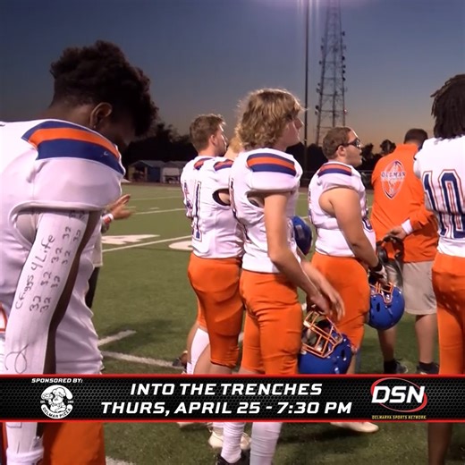 Into the Trenches: The Wildcat Legacy, presented by Delmar Pizza & Pasta Restaurant, takes you into the huddle with the Delmar High School football team. Witness the team's challenges, triumphs and community spirit in DSN's new series. The first episode airs Thursday, April 25 at 7:30 p.m. on DSN and WBOC. #LocalTeamsBigDreams The Delmar School District @followers @topfans Delmar Pop Warner Delmar Athletics Booster Club Delmar Wildcats Football Town of Delmar Delaware Interscholastic Athletic As