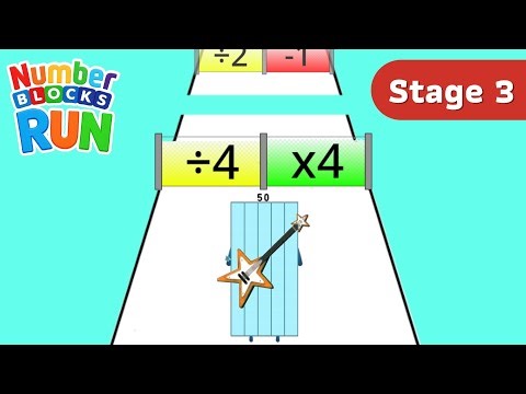 Numberblocks Run｜Stage3｜Studying math