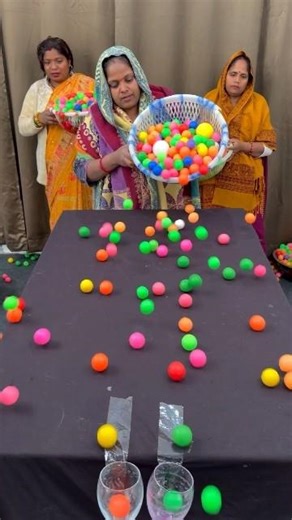 Best Family Steel ball Roll Challenge ping Pong #shorts #game