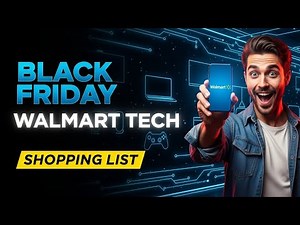Walmart Black Friday 2025: Electronics Shopping List
