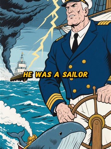 Captain Stormalong is a maritime folk hero from New England, often called the “Paul Bunyan of the Sea.” Unlike frontier figures, Stormalong is entirely fictional, originating from the oral traditions of 19th-century sailors. His stories were later printed in sea shanties and tales that celebrated the daring life of sailors along the Atlantic coast. According to legend, Stormalong was a sailor of impossible size, so tall he could not fit on normal ships. His ship, the Courser, was massive—suppose