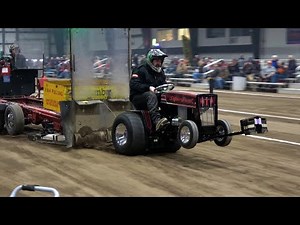 2023 Garden Tractor Pulling! Hilliard Winter Championship Pull! Pro Stock Heat 1. Springfield, OH
