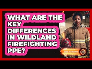 What Are The Key Differences In Wildland Firefighting PPE? - Inside the Firehouse