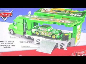 Disney Pixar Cars Die Cast Review - Walmart exclusive Chick Hicks Hauler by Mattel