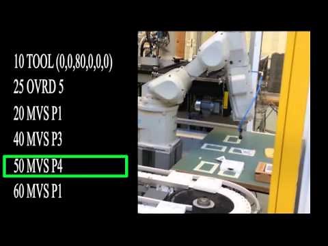 MVS Moving command with Mitsubishi Robot