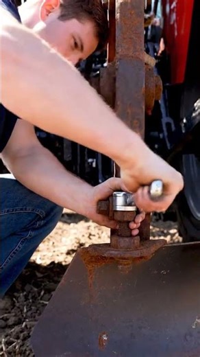 Adjusting Plow Blades 🔧 | Rural Farm Mechanic Scene | Tractor Maintenance ASMR 🚜