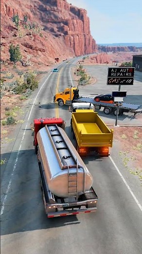 Realistic Highway Car Crashes #569 – BeamNG Drive #realistic