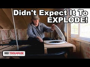 The Perfect PORTABLE Indoor Shower & Toilet Combo...Until it EXPLODED