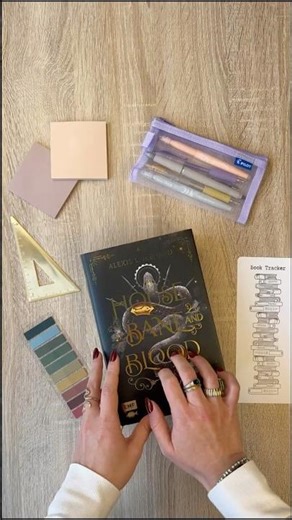 ASMR BookTok ✨📖 House of Bane & Blood annotieren… hör genau hin 👀