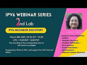 IPv6 Neighbor Discovery - Lab