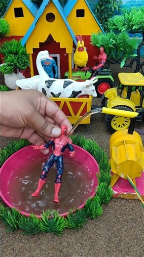 diy tractor video mini water pump science project #ytshorts #cartoon #viral