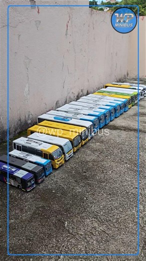 Produção 21 Miniaturas #onibustranscol #minibus