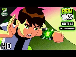 All Ben 10 Classic Transformations (All Aliens from Ben 10 Classic)