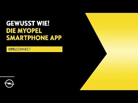 OpelConnect: Die myOpel Smartphone App