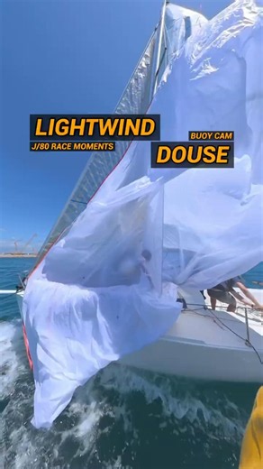 Buoy Cam POV ⛵️ Aviador (12) Charges the Leeward Mark