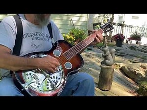 Paul Beard Gold Tone Guitar with Johnny LeBarr
