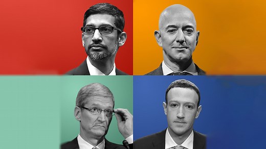 35K views · 76 reactions | Jeff Bezos, Mark Zuckerberg, Tim Cook and Sundar Pichai were grilled in congress about everything from conspiracy videos to app pricing. Here are the big moments you need to see. | CNET | Facebook