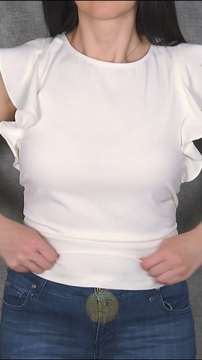 2.2M views · 10K reactions | Un moyen simple d'augmenter la taille d'un top ou d'un chemisier - une astuce de couture! | Miarti - Idées créatives | Facebook