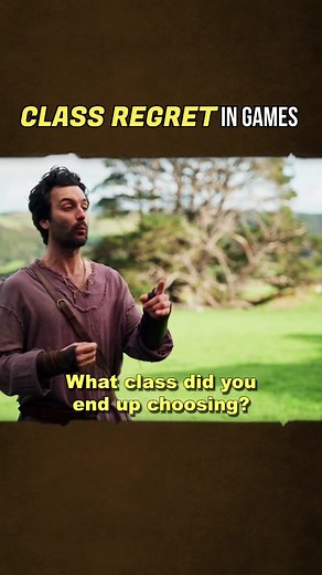 Regretting your class choice in games