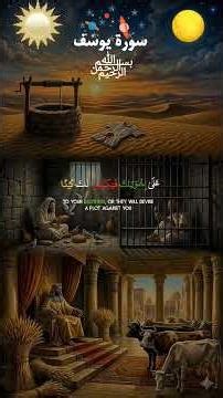 #The Holy Quran, Surah Yusuf, Verse 4, The Story of Prophet Yusuf #Vision #Interpretation #His Br...
