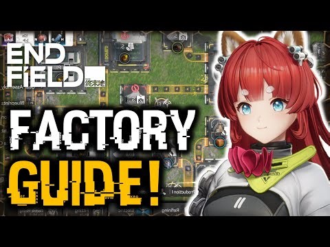 BASIC AIC FACTORY 101 GUIDE WITH BLUEPRINTS FOR EARLY GAME! (Arknights Endfield)