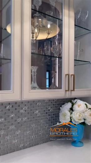  Custom Wet Bar Remodel!  We took this ordinary bar space and...