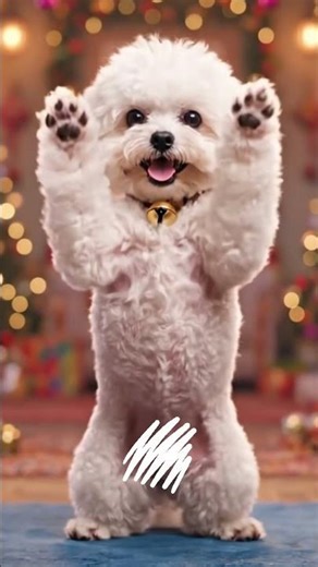 Bichon Dog Bubu Shows Off Bollywood Dance Skills – Everyone Will Be Impressed!"