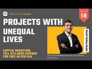 Projects with Unequal Lives | Concepts | CA Inter FM