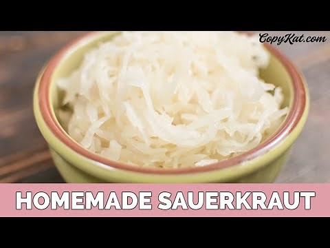 Homemade Sauerkraut - How to Make
