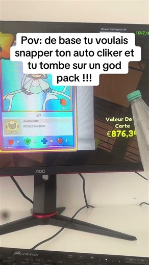 God pack à plus de 4000 🫡 #gaming #pourtoi #tcgcardshopsimulator #pokemon #jeuxpc