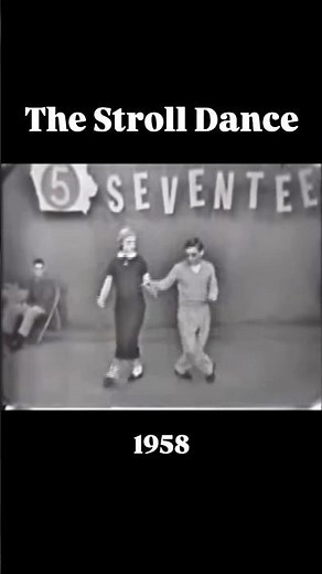 The Stroll Dance (1958) #the #stroll #dance #dancing #50s #1950s #nowdigthis