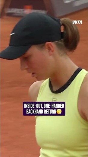 You know, just Lilli Tagger things 😮 #WTA #IBI26 #LilliTagger