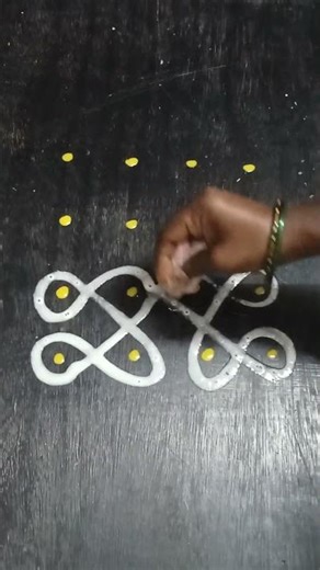 easy kolam #maavukolam #muggulu #kampikolam #sikkukolam #rangoli #shortvideo #ytshorts