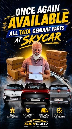 Tata Genuine Parts & Accessories in Stock 🔥 Punch & Nexon Upgrades Available | Skycar Delhi