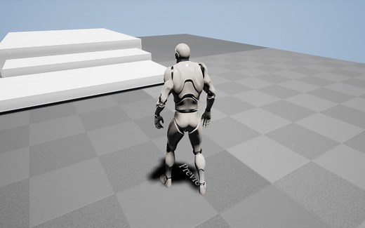 【UE4知识分享】如何做好UE4场景，添加第三人称角色的方法
