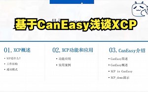 基于CanEasy浅谈XCP