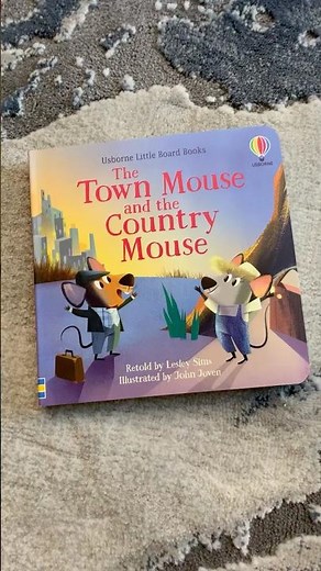 The Town Mouse and the Country Mouse Little Board Book