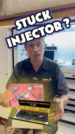 Mayson Dunsford on Instagram: "Promaxx Injector Removal Kit #ford #fordtrucks #fordf150 #f150 #diesel #dieselmechanic #fordtech #fordmechanic #flyingwrenches #tools #mechanictips"