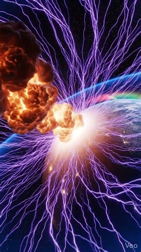 How does Earth generate an energy shield?