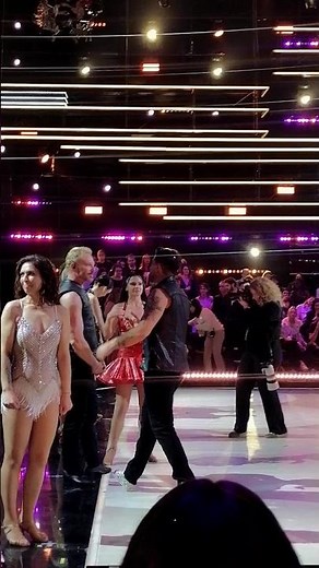 "Dancing with the Stars" 2026: Ian Ziering on the dance floor with Denitsa Ikonomova and Christop...