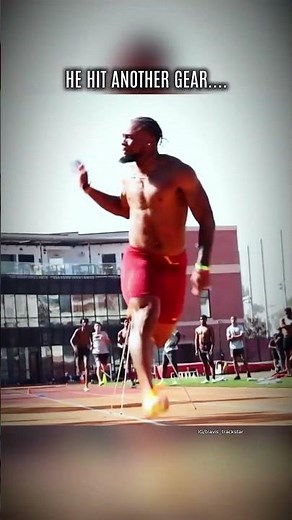 Track athletes built different when they flip the switch #speed #training #trackandfield