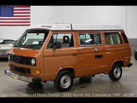 1984 Volkswagen Vanagon Camper For Sale - Walk Around